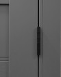 Межкомнатная дверь Порта-212 Graphite wood ПГ PORTIKA