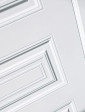 Межкомнатная дверь СК-1 Белый КУПЕ двухстворчатая V. Doors