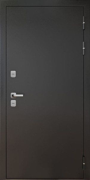 Входная дверь Аляска ТЕРМО Антик серебро ФЛ-10 Белый матовый AGAT